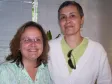 As funcionárias da CELEPAR aniversariantes, Gisele Maria Lima de Bastos Quadros e Vera Lúcia Born de Siqueira