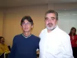 O funcionário da CELEPAR, Eduardo Ferreira Eleotério, comemorando seus 30 anos de serviços prestados para a empresa, os nossos agradecimentos, ao seu lado o diretor de serviços IP e multímidia, Cláudio Crossetti Dutra