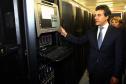 Governador Beto Richa inaugura novo Data Center corporativo do governo e o Centro Integrado de Informações Estratégicas da Celepar.