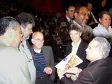 A partir da esq. o diretor-
presidente da CELEPAR e secretário 
de Assuntos Estratégicos, Nizan 
Pereira, o secretário da Educação, 
Maurício Requião, o secretário 
Especial da Corregedoria e 
Ouvidoria Geral, Luiz Carlos 
Delazari e o secretário dos 
Transportes, Rogério Tissot e o 
secretário da Casa Civil, Rafael 
Iatauro, na Escola de Governo, 18 
de março de 2008