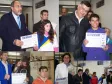 Entrega dos certificados aos instrutores do 
Telecentros Paranavegar no Novo Guarituba, em 
Piraquara