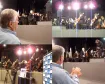 A Orquestra Sinfônica da Universidade Estadual de Londrina (Osuel) na Escola de Governo, no auditório do Museu Oscar Niemeyer, em Curitiba. Os 53 músicos ? entre violinistas, flautistas, contra-baixistas e percussionistas ? foram regidos pelo músico Henrique Vieira.