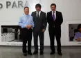 Jacson Carvalho Leite, Luiz Eduardo Sebastiani e Carlos Eduardo Moura    