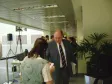 O Diretor Administrativo-Financeiro - DAF, Lucio Alberto Hansel, participa da divulgação da Semana Interna de Prevenção de Acidentes de Trabalho - SIPAT 2011: “Prevenir é cuidar de si e do próximo”, promovida pela Comissão Interna de Prevenção de Acidentes - CIPA - Data: 11/04/2011