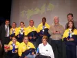 O secretário da Educação, Maurício
Requião, o Governador do Paraná,
Roberto Requião e o presidente da
Paraná Esporte, Ricardo Gomyde,
homenageiam atletas
juvenis/representantes paranaenses
que foram destaque no cenário
nacional em 2007, na Escola de
Governo, dia 18 de dezembro de
2007