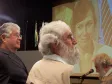 O Governador do Paraná, Roberto
Requião, o frei Leonardo Boff e
a secretária de Administração e
Previdência, Maria Marta Lunardon, na
Escola de Governo (30/10/2007)