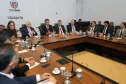 O governador Beto Richa se reuniu nesta segunda-feira (22), no Palácio Iguaçu, com o diretor da Casa da Moeda, César Augusto Barbiero, para conhecer os modelos e mecanismos de segurança do Documento Nacional de Identificação (DNI), que vai unificar o RG, CPF e Título de Eleitor em um único documento