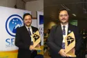 Da ODF Alliance, Jomar S. Silva, 
com o prêmio “Vôo Livre” da 
comunidade do BrOffice (versão 
brasileira do OpenOffice, uma 
excelente suíte de escritório 
multiplataforma em Software Livre), 
do entregue no 3ºEncontro Nacional do BrOffice, realizada em Curitiba