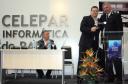 Presidente do Serpro Marcos Ferreira Mazoni e o Presidente da Celepar Vanderlei Iensen