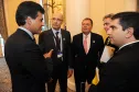 Presidente da Microsoft Brasil, Michel Levy, Presidente da Microsoft LAtino Americana, Hernan Rincon, Secretário de Ciência e Tecnologia, Alipio Leal, Diretor-Presidente da Tecpar, Júlio Felix, Presidente da Celepar, Jacson Carvalho Leite e demais autoridades.Rio de Janeiro