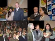 Integrantes das tribos Caigangue, Guarani e Xetá e público, na Escola de Governo, no dia 16/10/2007