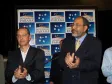 A esq. o secretário de Saúde, Cláudio Xavier e a dir. o secretário de Assuntos Estratégicos e diretor-presidente da Celepar, Nizan Pereira, na Escola de Governo