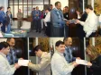 A esq. o diretor-presidente da CELEPAR 
e secretário de Assuntos Estratégicos, 
Nizan Pereira e as fotos seguintes a 
posse dos novos membros da Previcel