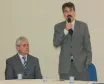 José Antonio de Castro em seu discurso de posse como Diretor Presidente da Celepar