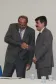 Diretor Presidente da Celepar, José Antonio de Castro e o Secretário de Assuntos Estratégicos, Nizan Pereira.