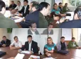 Visitando a nossa empresa, o Tribunal de Contas do Amazonas, representado pelos servidores: Raimundo Reis, Fabrício Barbosa, Marcos A. Ewerton, Lucia Clara Reis, Nivaldo S. de Oliveira e Saulo C. Lima com o gerente da GIC Vanderlei V. Ortencio e Emerson Saito da CELEPAR