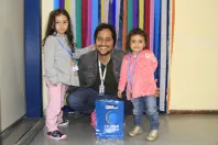 Dia das Crianças na Celepar é celebrado com oficina de desenho para pais e filhos