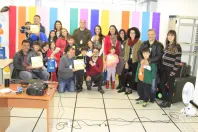 Dia das Crianças na Celepar é celebrado com oficina de desenho para pais e filhos
