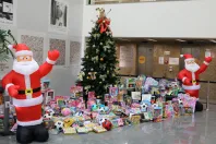 Celepar entre mais de 500 brinquedos para a campanha Natal Solidário do Governo
