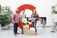 Celepar conecta novos leitores em ação solidária do dia do Livro