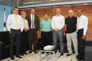 Rafael Moura de Oliveira, Jacson Carvalho Leite, Faisal Saleh, Douglas Peixoto Azevedo, Rafael Andreguetto, Marcos Venício Alves Meyer e Luiz Nunes