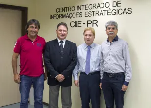 João Megda, Nelson Garcia, Jacson Carvalho Leite e Paulo de Queiroz Souza