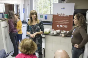 Programa Qualidade de vida realiza oficina de alimentos hiperproteicos