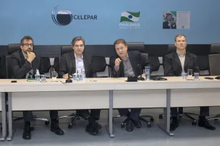 Claudio Machado, Joaquim Costa, Jacson Carvalho Leite e Carlos Pessoa