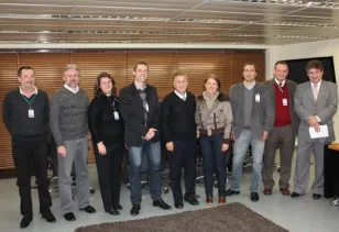 Jorge, Jones, Maria Teresa, Marcelo, Jacson, Solange, Hideto, Danilo e Juracy