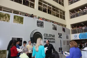 Apresentação do coral da Celepar