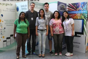 Cintia Soares, Rodrigo Piekarski, Melody Rodrigues, Wagner Giaretta, Gabrielle Melo e Maria Veiga