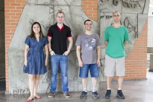 Joseane Cristine Mota, Arthur Jose Germano, Daniel Elias de Liz e Cassyus Pereira Lobo