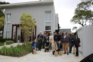 Celepar promove aos empregados visita a casa sustentável