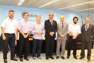 Dirceu Assumpção, Valter Schastai, Jacson Carvalho Leite, Sérgio Roberto Parigot de Souza, Eduardo Abraão, Fernando Redede Rodrigues e Luiz Fernando Ballin Ortolani