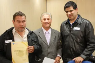Além do público presente no auditório, os empregados da Celepar puderam acompanhar a SIPAT 2013 por web cast    