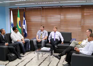 Participante da reunião da ABEP em Joinville (SC)