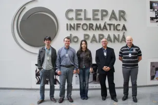 Equipe responsável pela solução: Rodrigo Quartieri, Cristiano Precoma, Aline Macohin, Heitor Santos e Paulo Hagemeyer