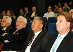 Alipio Leal, Hartmut Glaser, Teruo Kato e Jacson Carvalho Leite