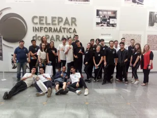 Celepar recebe visita dos alunos do Colégio Estadual Pedro Macedo
