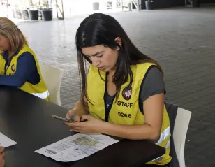 Solução de Biometria da Celepar implantada no Estádio do Atlético Paranaense auxilia segurança pública