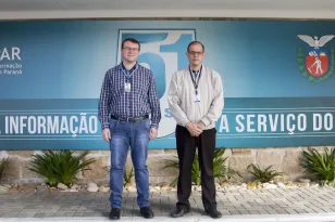 Cristiano Précoma e Denis Alves da Silva