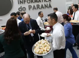 Confraternização de final de ano na Celepar