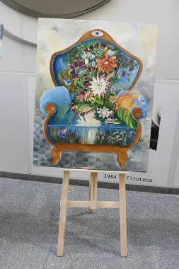 Hall de entrada da Celepar recebe exposição de obras de arte
