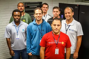 Equipe de Cópias de Segurança da DIOPE: Will Robson, Felipe Kantek, Ramilio Somavilla (Supervisão de Backup), Igor Perewalo, André Moser, André Cunha, Yuri Schultz (Coordenação DIOPE)