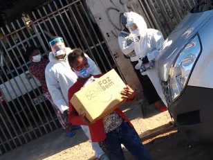 Comunidades recebem máscaras da Celepar para atuação voluntária