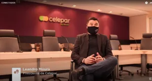 Presidente da Celepar, Leandro Moura, no webdocumentário Chamada Zero Nove