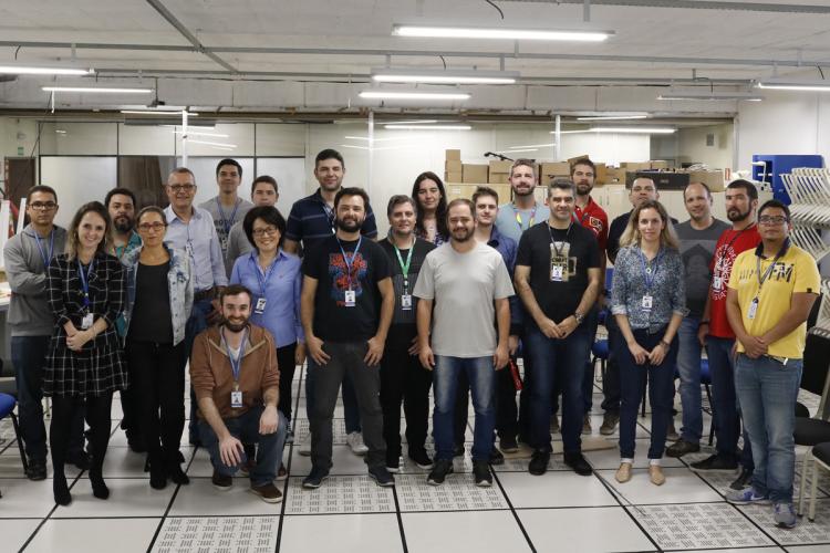 Celepar promove atividade de engajamento em equipe