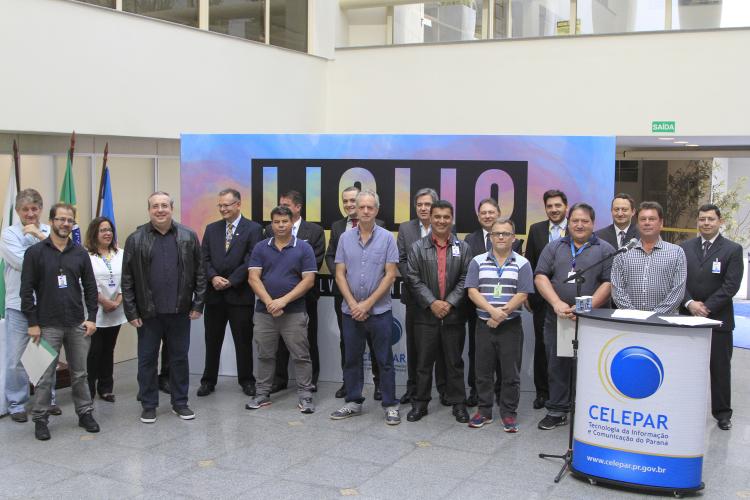 No aniversário da Celepar os homenageados são os empregados