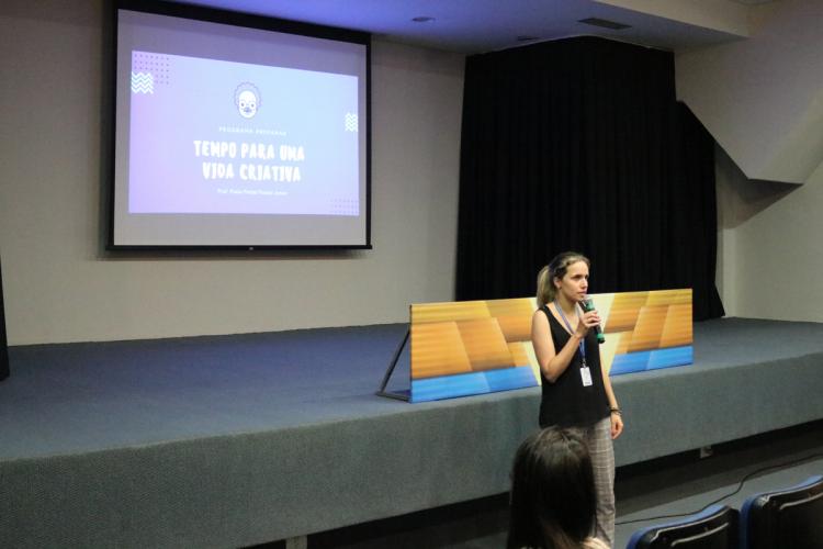 Tempo e criatividade são temas abordados na última palestra do programa PreParar no ano de 2018