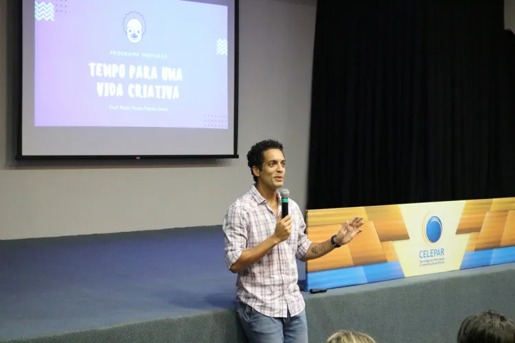 Tempo e criatividade são temas abordados na última palestra do programa PreParar no ano de 2018